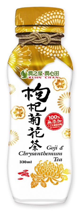 潤之泉潤心田-枸杞菊花茶(330ml/瓶)