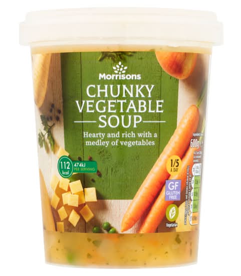 Morrisons Creamy Vegetable Soup (600g)