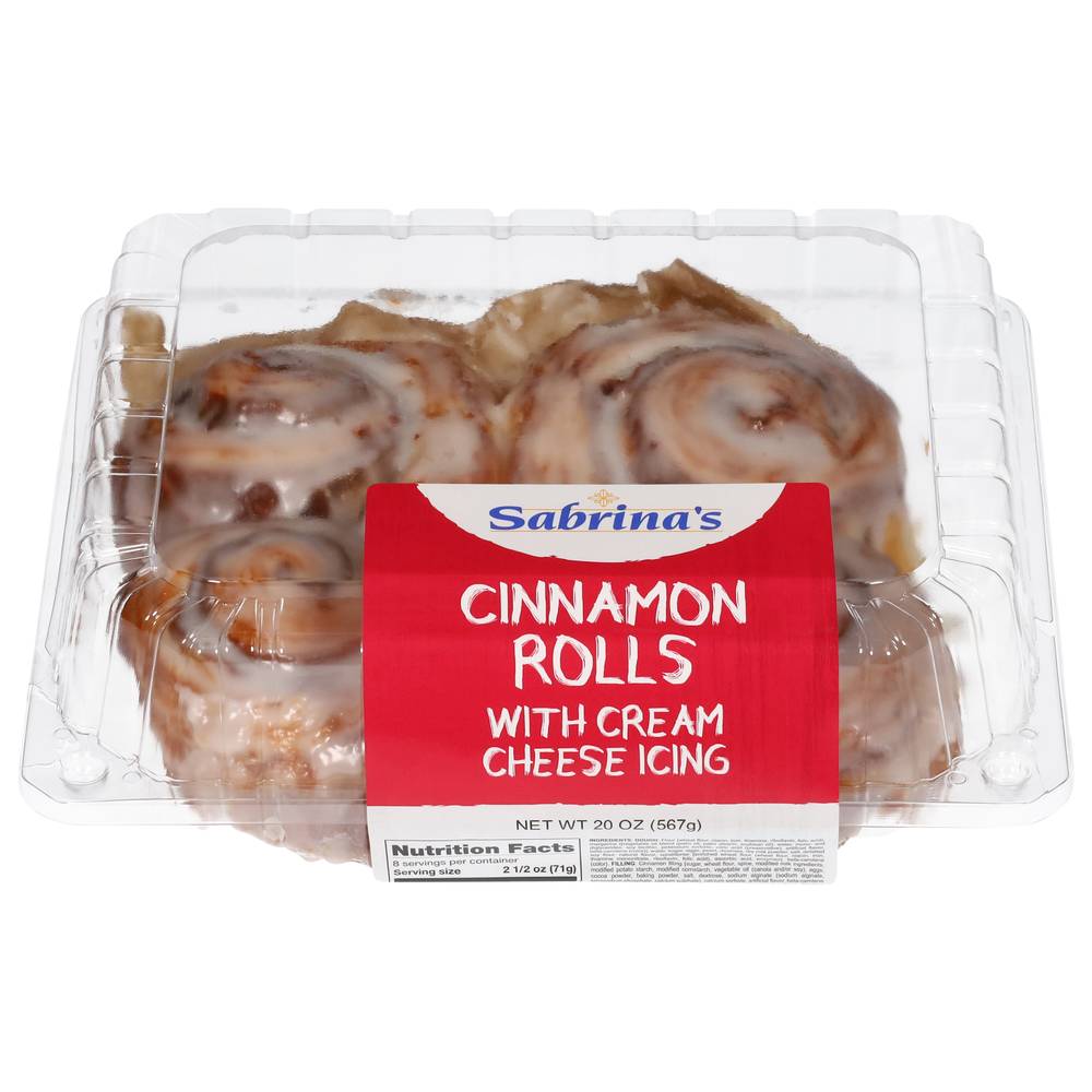 Sabrina's Cinnamon Rolls (cream cheese )