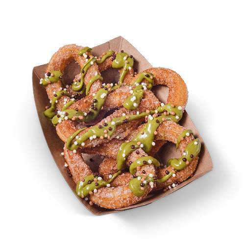 Churros mit Pistaziencreme