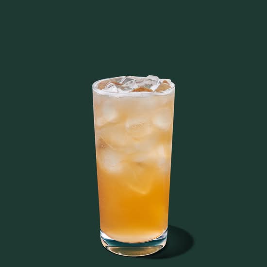 Iced Peach Green Tea Lemonade