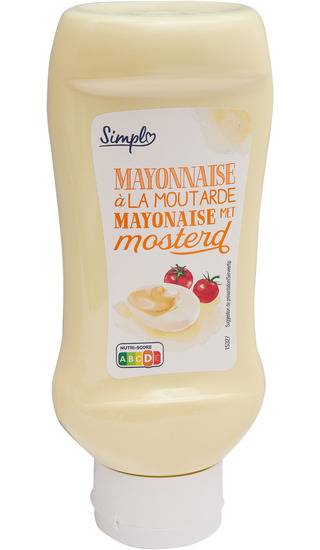 Mayonnaise à la moutarde SIMPL - le flacon de 450g