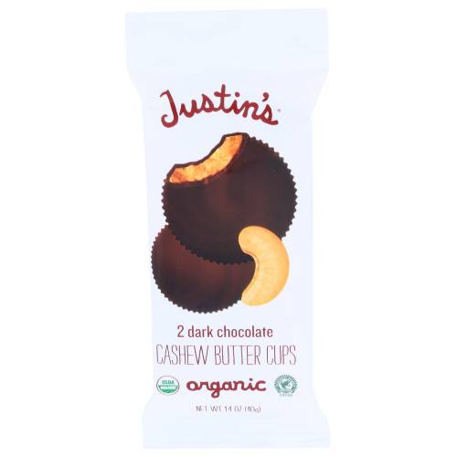 Justin's Organic Dark Chocolate Cashew Butter Cups