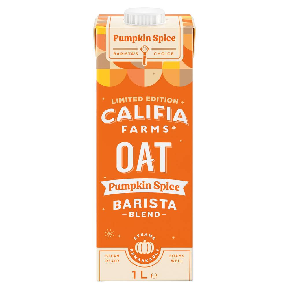 Califia Pumpkin Spice Oat Barista 1L