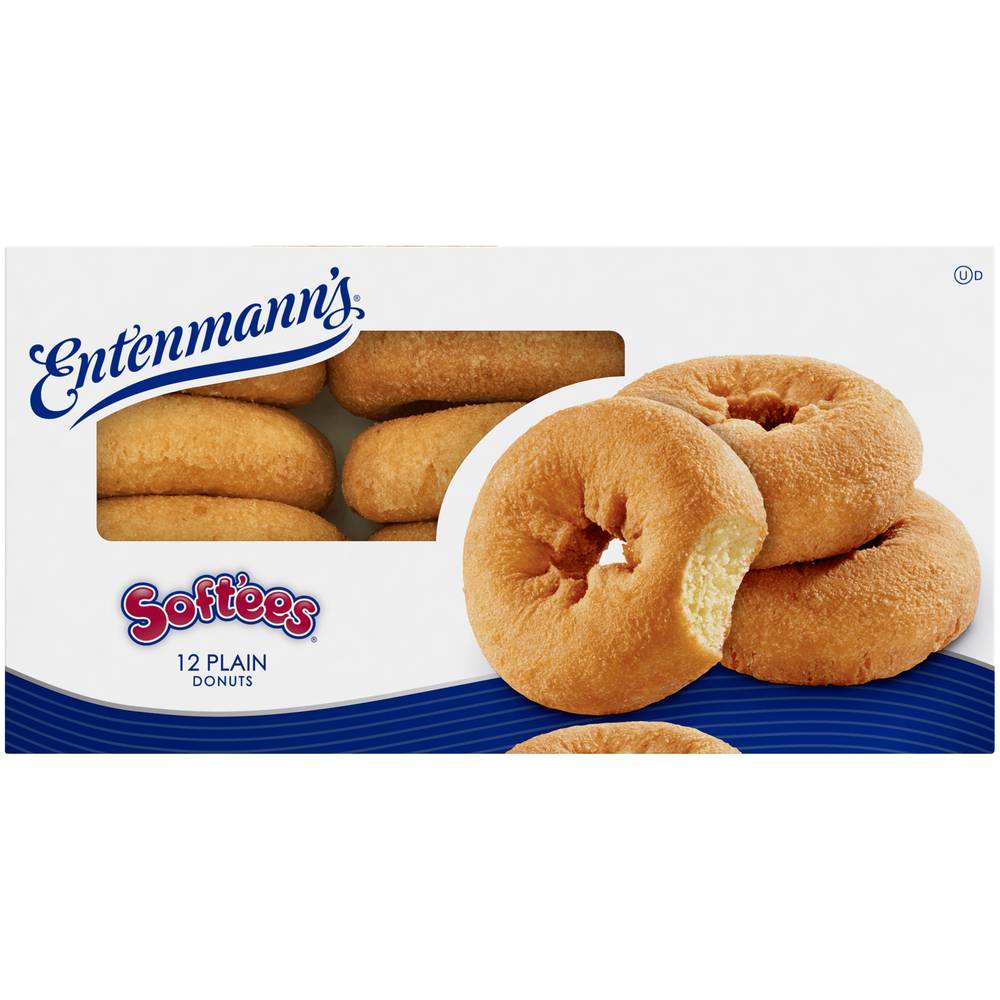 Entenmann's Softees Plain Donuts (12 ct)