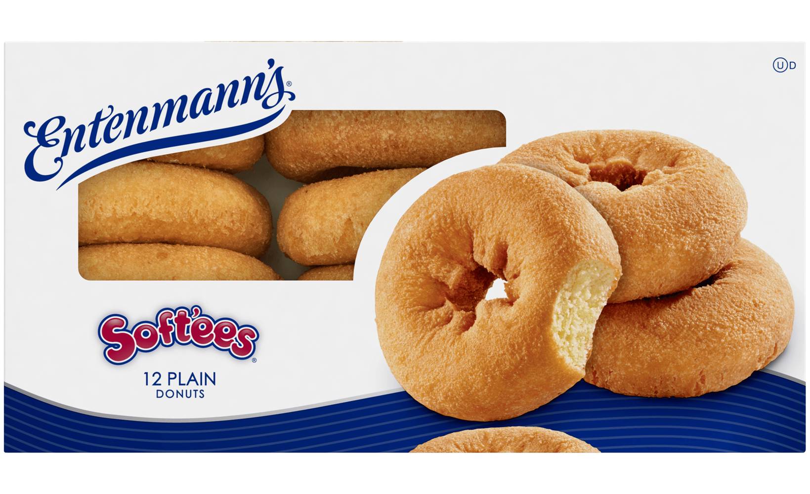 Entenmann's Softees Plain Donuts (480 g)