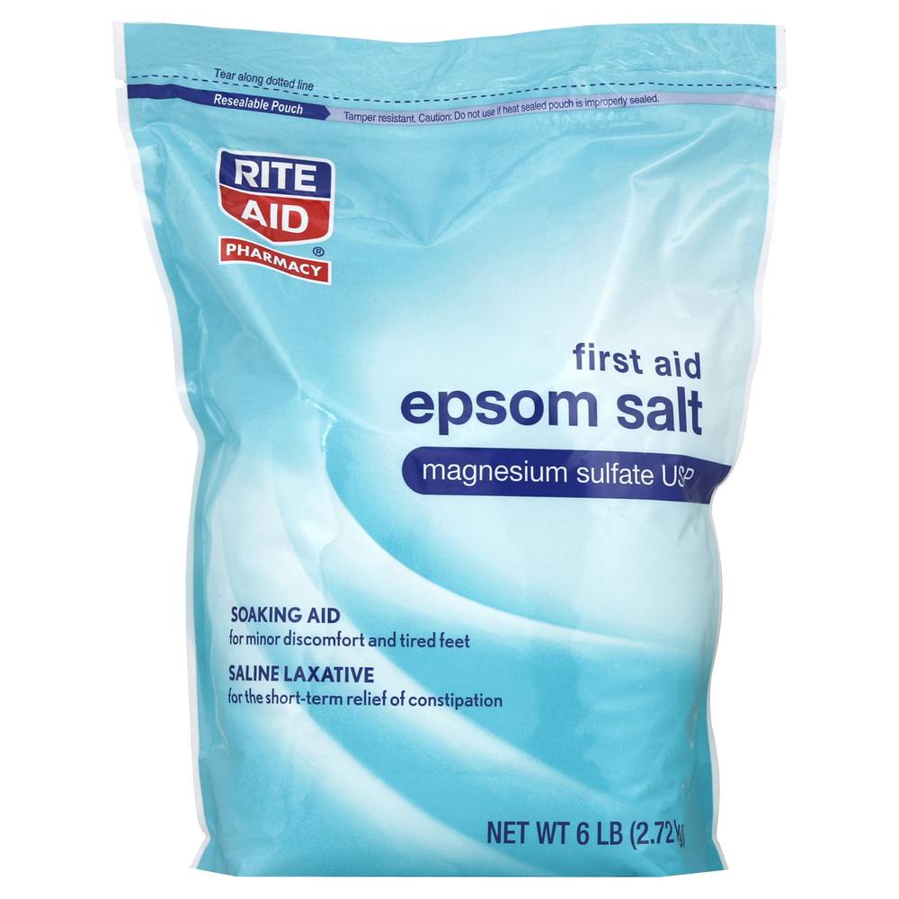 Rite Aid Pharmacy First Aid Epsom Salt (6 lbs)