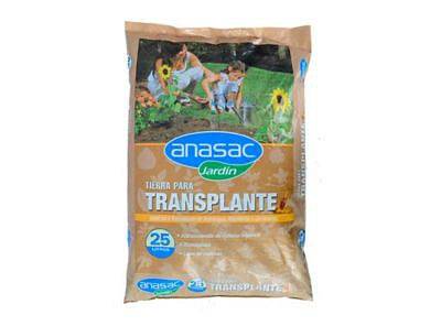 Anasac jardín tierra para trasplante (bolsa 25 l)