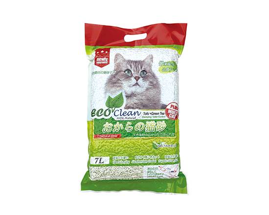 【艾可】豆腐貓砂 綠茶7L#20718732