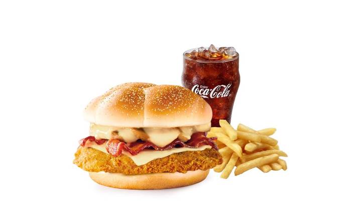 CHICKEN MUSHROOM MELT COMBO