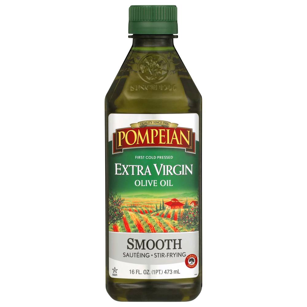 Pompeian Smooth Extra Virgin Olive Oil (16 fl oz)