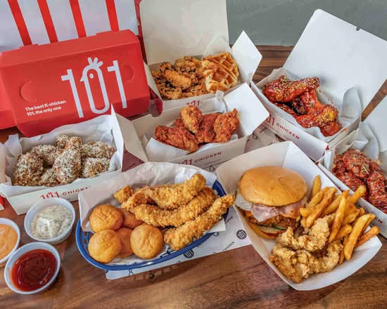 101 Chicken ( LIC H-MART) (48-18 Northern Blvd, Food Court In H MART)