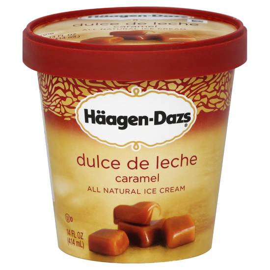 Haagen Dazs Ice Cream Dulce de Leche Caramel (14 oz)