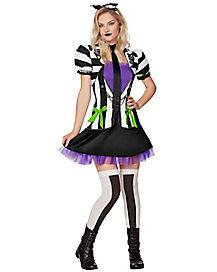 Adult Beetlejuice Dress Costume (2X)