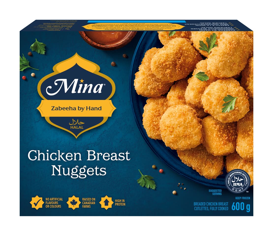 Mina Halal Chicken Breast Nuggets (600 g)