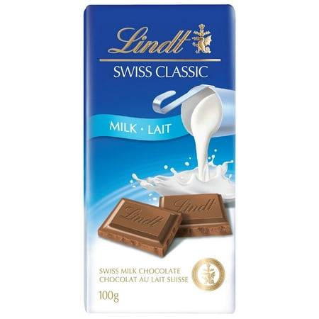 Lindt Swiss Classic Milk Chocolate (100 g)