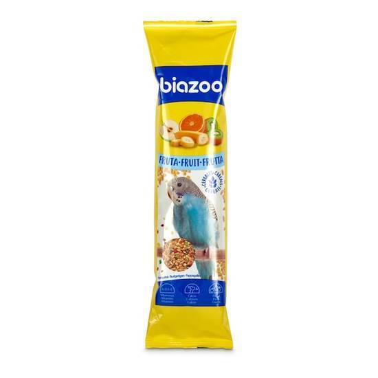 Barritas con Fruta para Periquitos Biazoo Bolsa (60 g)