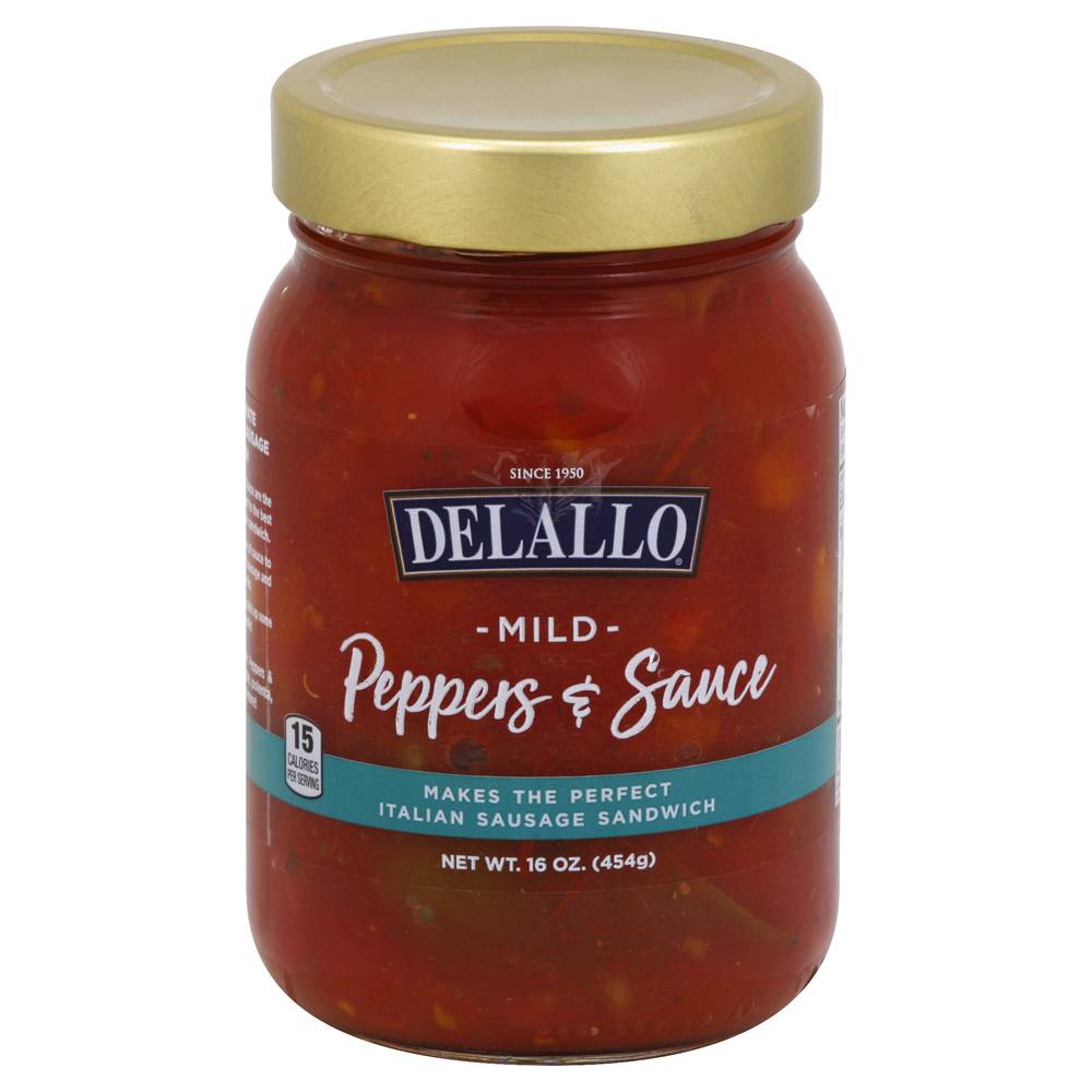 DeLallo Mild Peppers & Sauce (1 lbs)