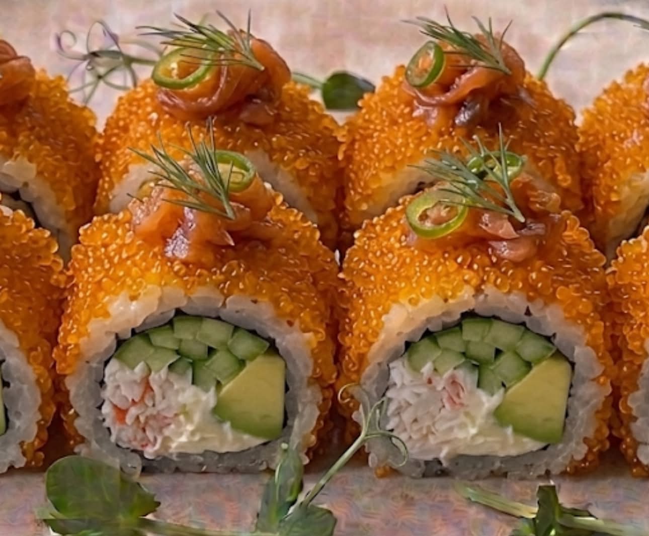 8 pièces Roll Spécial California