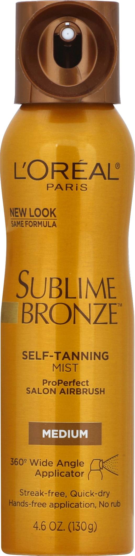 L'Oréal Sublime Bronze Self Medium Tanning Mist (4.6 oz)