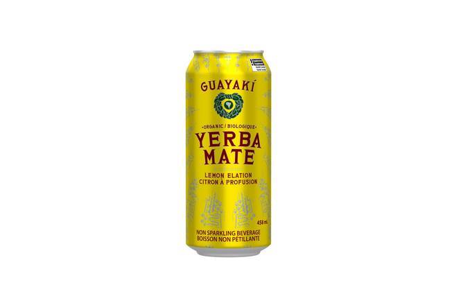 Guayaki Yerba Mate Citron à profusion / Lemon Elation (458ml)