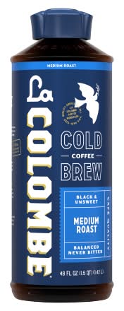 La Colombe Medium Roast Cold Brew Coffee (48 fl oz)