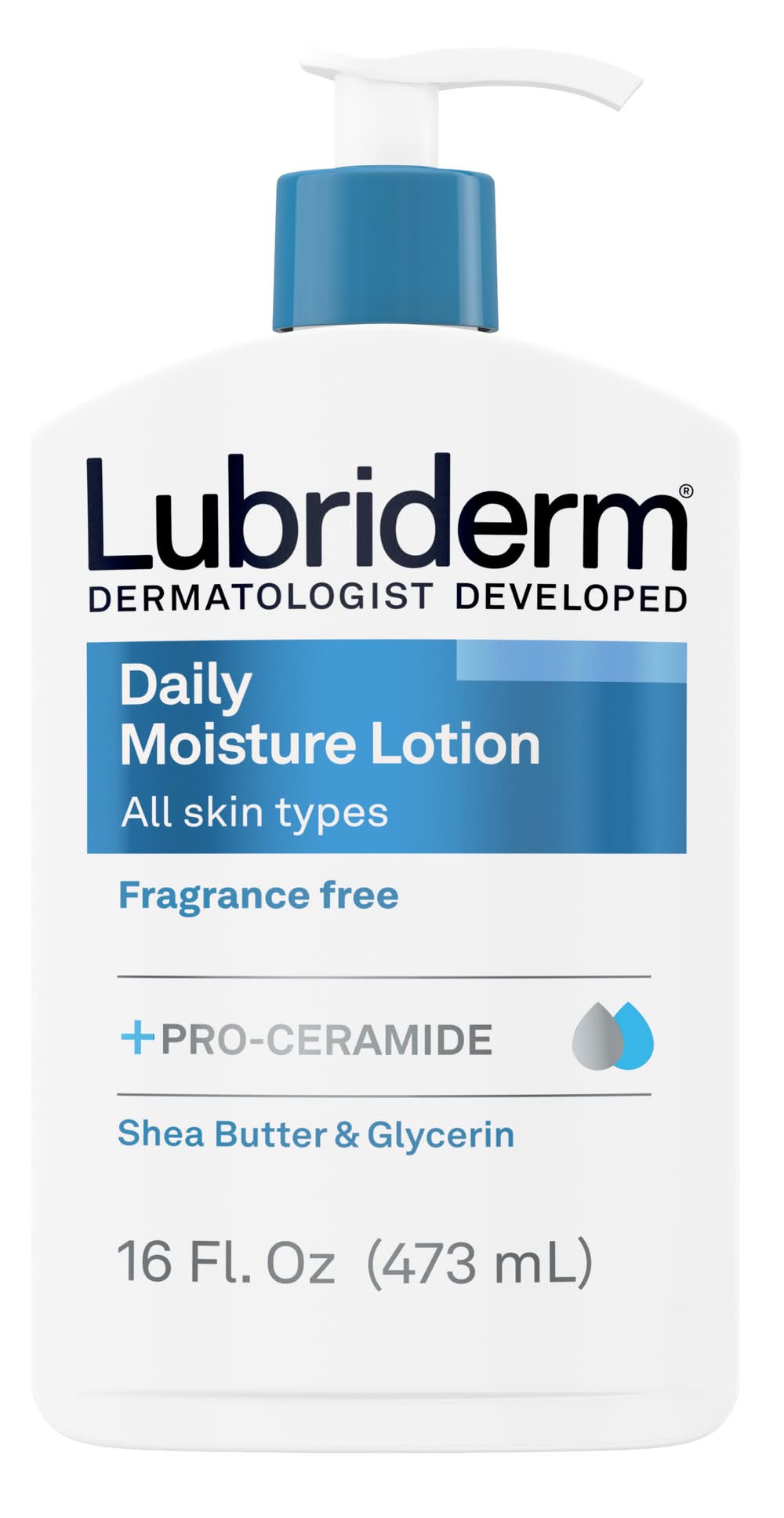 Lubriderm Fragrance Free Daily Moisture Full Body Lotion (16 fl oz)