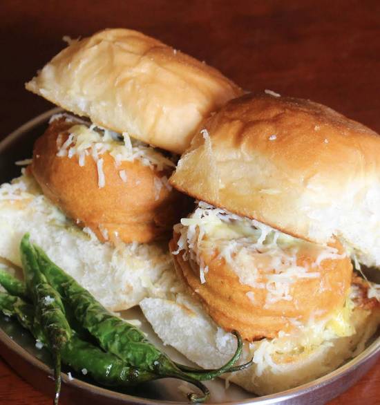 Cheese Vada Pav (spicy)