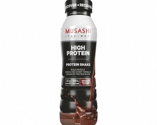 Musashi High Protein Shake Chocolate 375mL