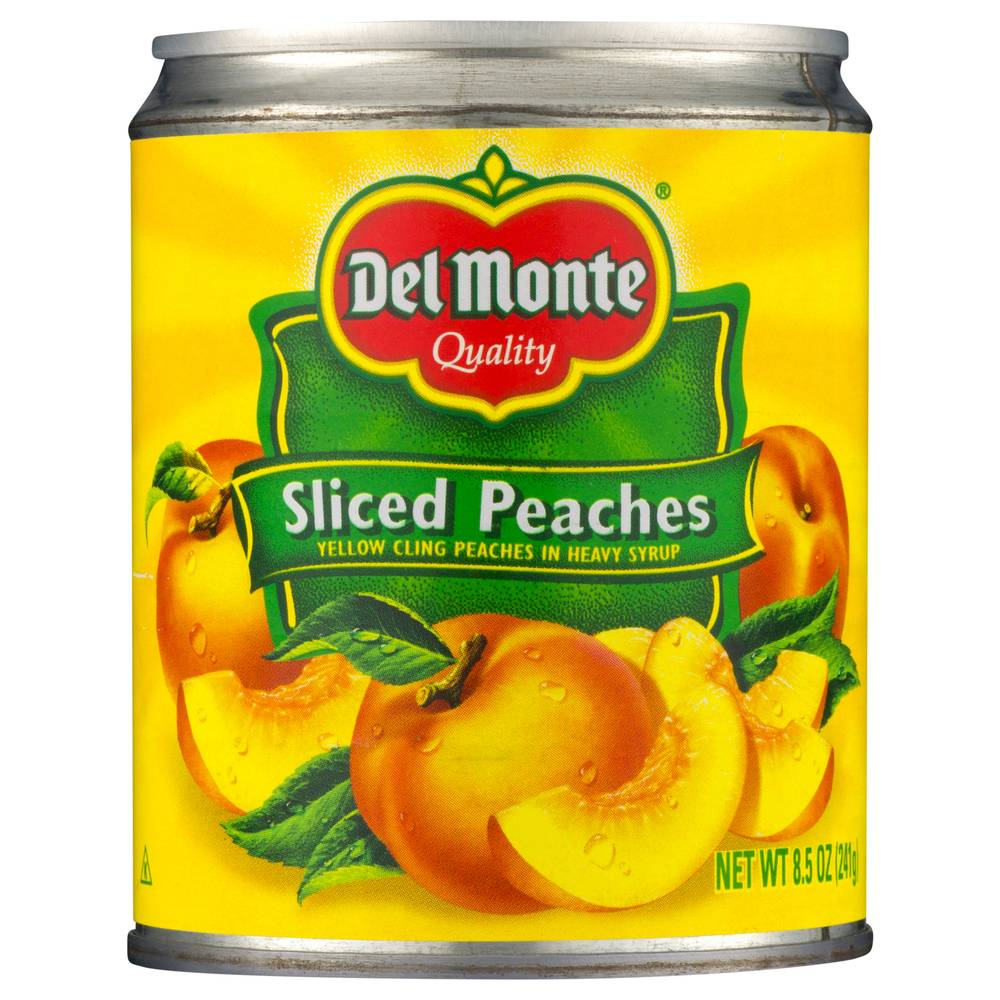 Del Monte Sliced Peaches in Heavy Syrup (8.5 oz)