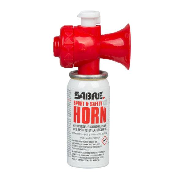 SABRE Sport & Safety Horn, White/Blue