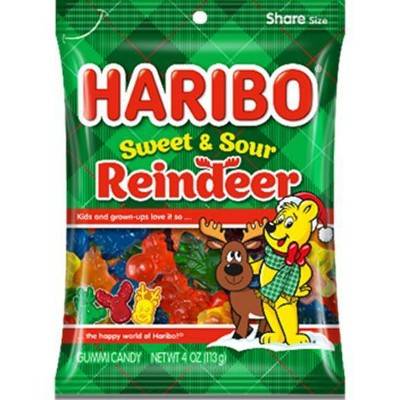 Haribo Sweet & Sour Gummy Candy, Assorted (4 oz)