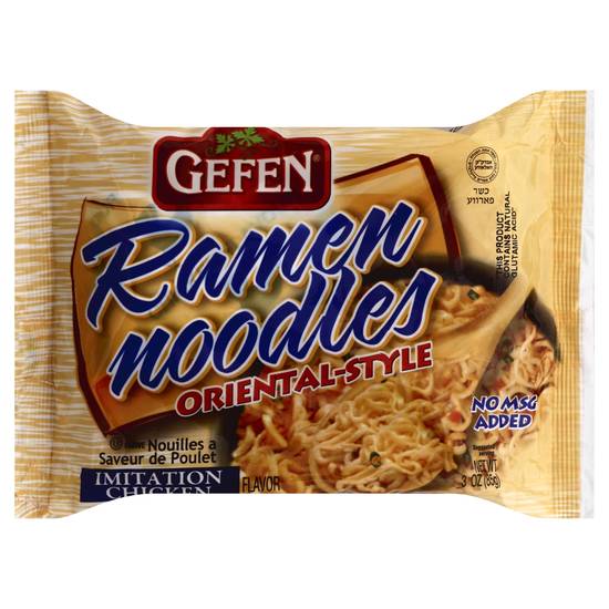 Gefen Oriental Style Chicken Flavored Ramen Noodles