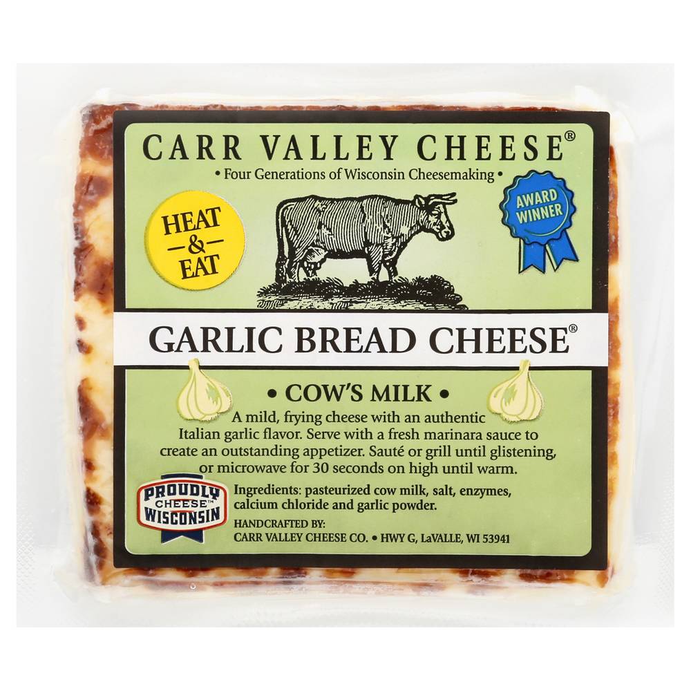 Carr Valley Cheese Garlic Bread Cheese (6 oz)