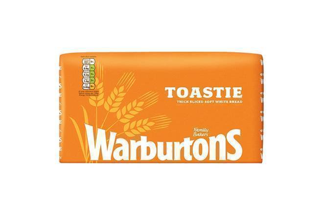 Warburtons Toastie Soft Thick White Bread