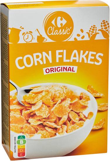 Corn Flakes Original CARREFOUR CLASSIC' - le paquet de 500g