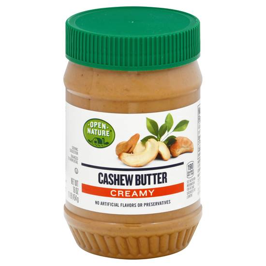 Open Nature Cashew Butter Creamy (16 oz)