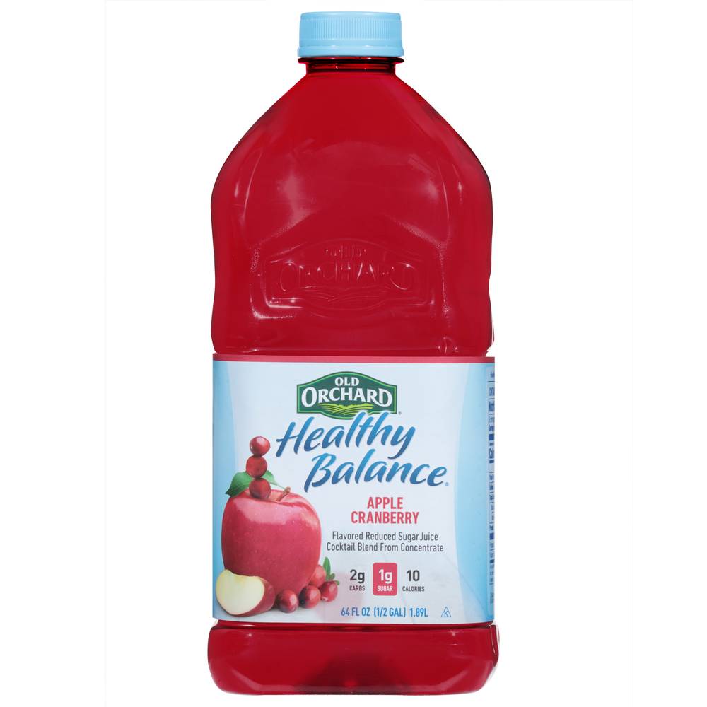 Old Orchard Healthy Balance Apple Cranberry Juice Blend (64 fl oz)