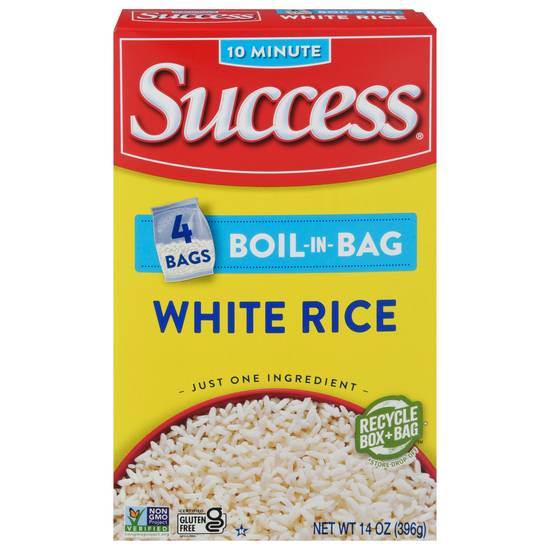 Success Boil-In-Bag Pre Cooked White Rice