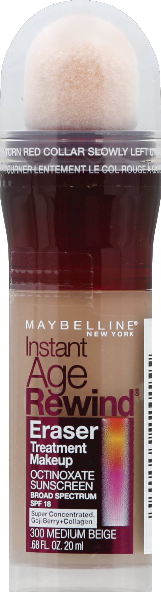 Maybelline 300 Medium Beige Instant Age Rewind Makeup Spf 18 (0.7 fl oz)