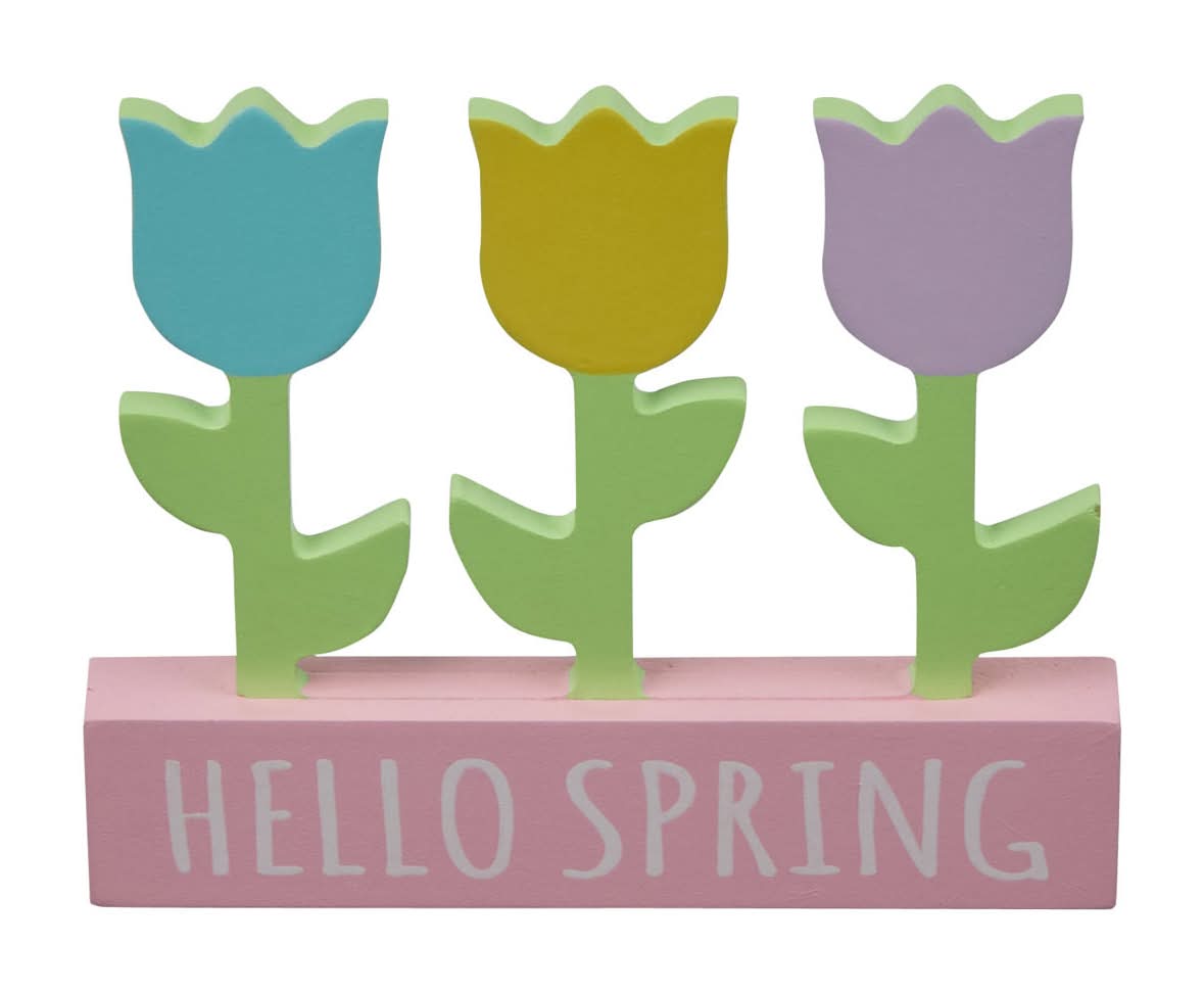 Easter Tabletop Sign Decor Mini Assorted