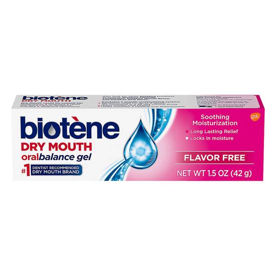 Biotene Dry Mouth Oral Balance Gel Flavor Free (1.5 oz)