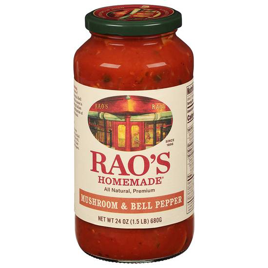 Rao's Homemade Mushroom and Bell Pepper Sauce