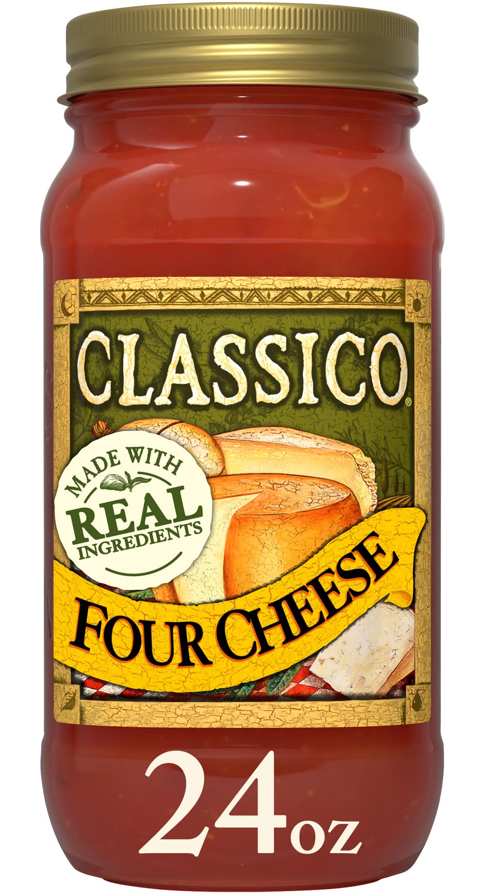 Classico Pasta Sauce, Four Cheese (24 oz)