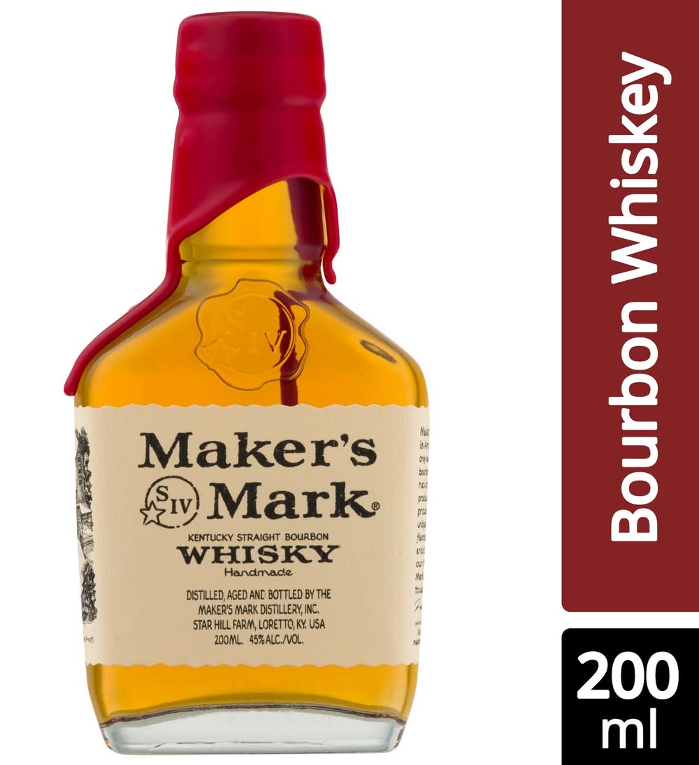 Maker's Mark Kentucky Straight Bourbon Whisky (200 ml)