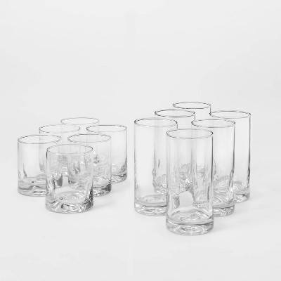 Threshold Glass Telford Tumbler Set (12 ct)