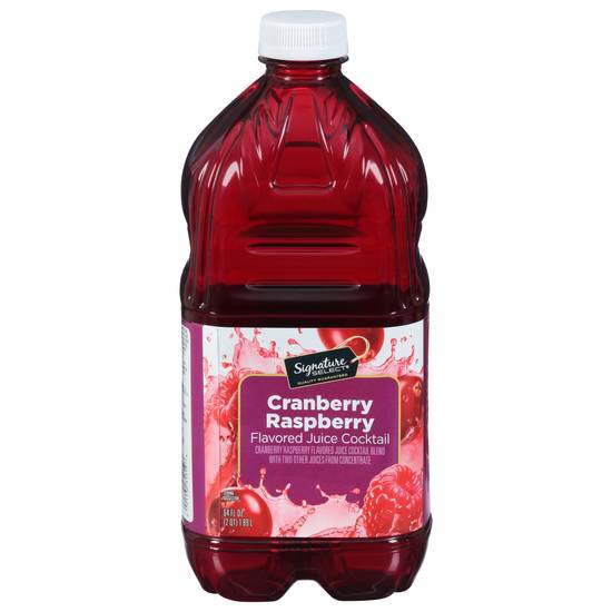 Signature Select Cranberry Raspberry Juice With Vitamin C (64 fl oz)