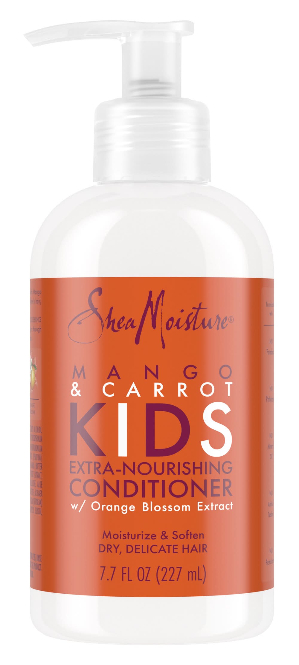 SheaMoisture Kids Mango & Carrot Extra Nourishing Conditioner W/ Orange Blossom Extract (7.7 oz)