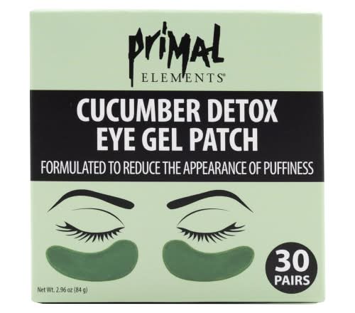 Primal Elements Hydra-Gel Under Eye Patches, Cucumber Detox (2.96 oz, 30 ct)