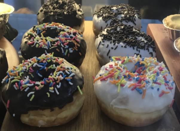 Small Chocolate Ring Doughnut